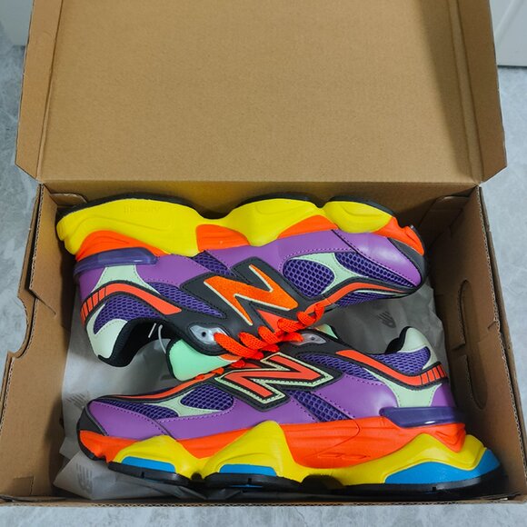 New Balance 9060 Prism Purple Vibrant Spring - Picture 3 of 8
